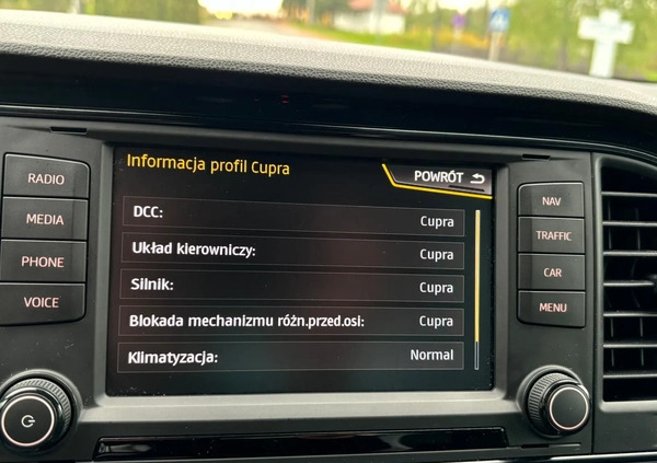 Seat Leon cena 81900 przebieg: 80000, rok produkcji 2015 z Kraków małe 631